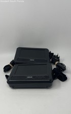 RCA DRC69707E Black 7-Inch Dual LCD Screen Portable DVD Player Not Tested
