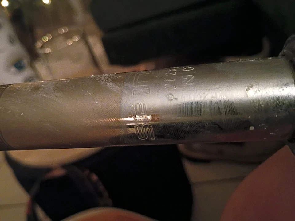 "Hutch Horquilla BMX Trick Star 20"" Freestyle Cromo Nuevo de Lote Antiguo JDB Old School 1"" Roscado" Foto 3 de 4