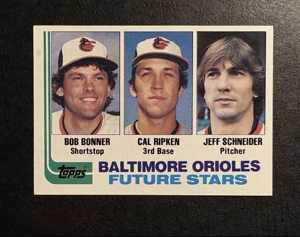 1982 Topps Cal Ripken Jr Rookie Card