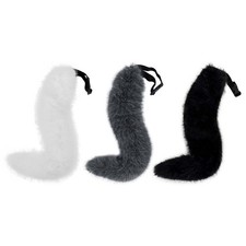 Long Plush Wolf Foxes Tail Anime Cosplay Props One Size Halloween Costumes Toy