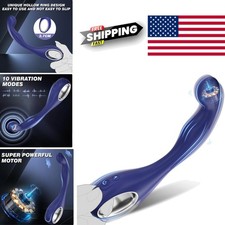 Prostate Massager with 10 Vibration Modes Waterproof and Quiet for Couples