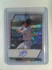 2026 Leaf Metal Baseball - Auto - Autograph - Leo Nockley #1/10