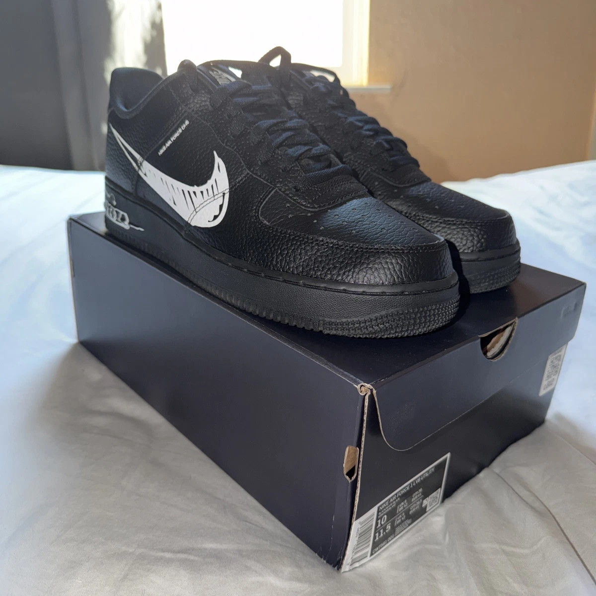 Nike Air Force 1 Low Sketch - Black for Sale | Authenticity