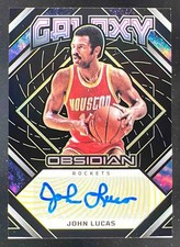 2022-23 Obsidian Galaxy Ink Electric Etch Yellow #GI-JHL John Lucas Auto /10