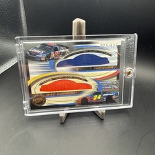 2002 Press Pass Eclipse - Double Cover Race-used Car Covers Jeff Gordon Jimmie 2002 Press Pass Eclipse - Double Cover Race-used Car Covers Jeff Gordon Jimmie