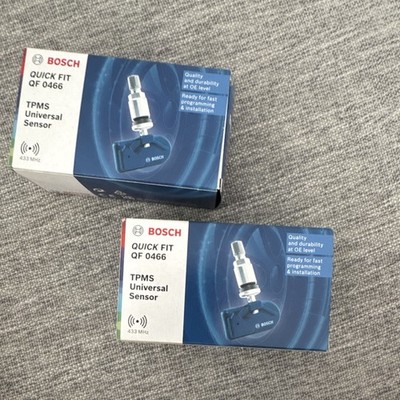 2x Bosch QUICK FIT QF 0466 TMPS Universal Sensor-Neu OVP
