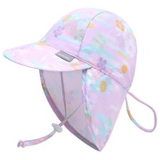 UPF 50 Baby Sun Hat Ear Neck Protection Toddler Beach Boys Girls Summer