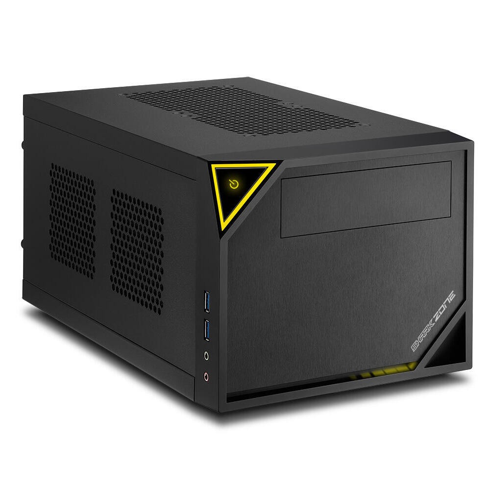 Компьютер Sharkoon Gehuse SHARK ZONE C10 Mini-ITX schwarz 11090₽