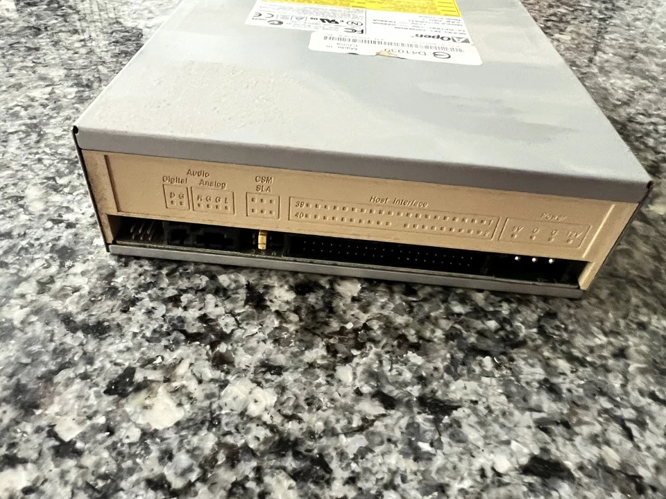 AOpen JustLink CD-ROM CD-R/RW Drive CRW4048 40x12x48x IDE burner rewritable - Image 3 of 3