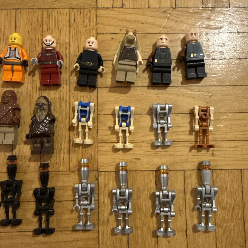 Sammlungsauflösung 30x LEGO® Star Wars Minifiguren Konvolut. Nicht bespielt! - Bild 3 von 3