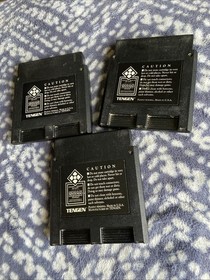 TenGen Nintendo NES Games (RBI BASEBALL 1 and RBI BASEBALL 3 and Sprint) (Lot M)