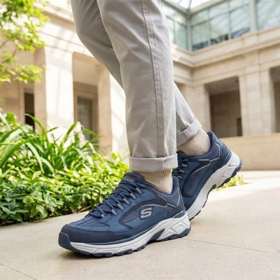 SKETCHERS Herren WIDE FIT Leder Performance STA Walking Wanderschuh - UK 6-13