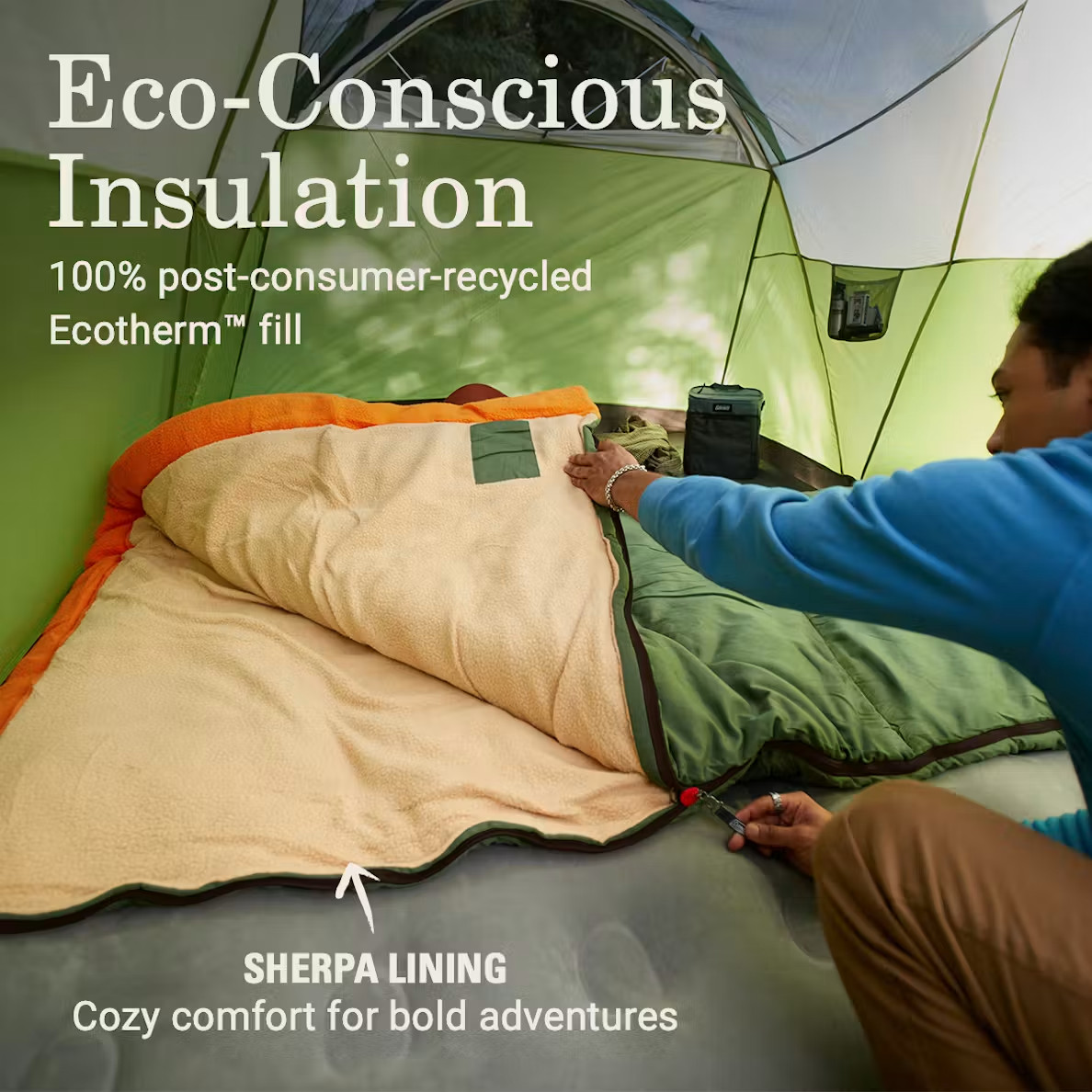 SALE- Big Game™ 0°F Big & Tall Sleeping Bag - Thumbnail 7
