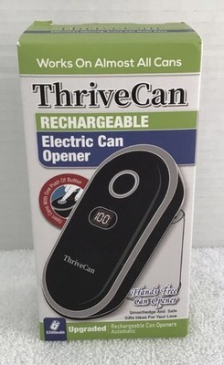 Thrive can Rechargeable Electric Can Opener, Automatic One Touch Hands Free
