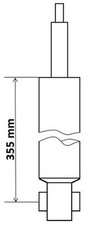2x KYB Stoßdämpfer Excel-G 3438022 für DACIA SANDERO 3 LOGAN 2 LPG SCe TCe 100