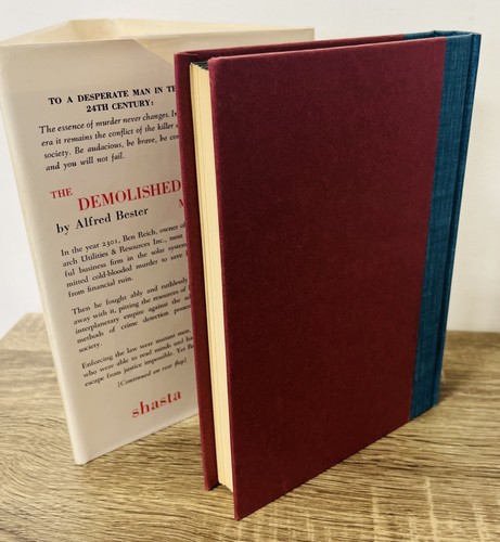 THE DEMOLISHED MAN by Alfred Bester 1953 1st/2nd UNREAD! First HUGO AWARD WINNER - Picture 5 of 8