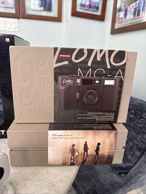 Lomography MC-A 35mm Modern Film Camera Black Compact Metal Body - New In Box