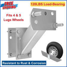 Trailer Spare Tire Mount 120lbs Spare Carrier For Trailerfits 4 5 Lug Wheels