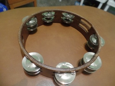 Tamborine, VINTAGE-REMO-8'' Heavy Duty-AS IS- GOOD-Take a   L@@K