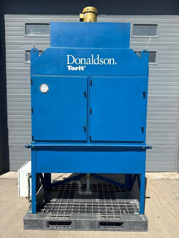 2018 Donaldson Torit WSO 25-2 Mist Collector, 3700 CFM, 7.5HP, Water Oil Smoke