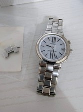 SEIKO Dolce SADZ045 7B32-0AC0 Radio Solar Titanium Watch 7.1-7.9in USA DE JPN