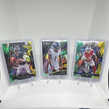 Panini Select NFL Football Card Lot Kyle McCord Evan Engram Ty Johnson (3)