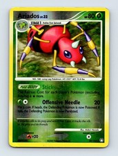 Ariados #20 Reverse Holo Mysterious Treasures Pokemon Card MP