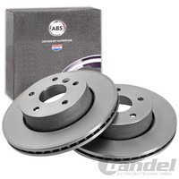 2X Abs Bremsscheiben 297Mm BelÜFtet Vorne Passend FüR Land Rover Range | 16567