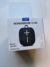 Ultimate Ears WONDERBOOM 2 Portable Wireless Bluetooth Speaker Black NEW SEALED!