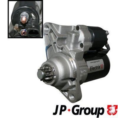 Starter Motor 12V 0,9kW Fits AUDI A3 SEAT SKODA Fabia VW 1.2-2.0L 02T911023R