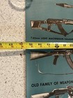 Vtg Soviet Union Russia Weapon Squad  Training Poster — photo 3
