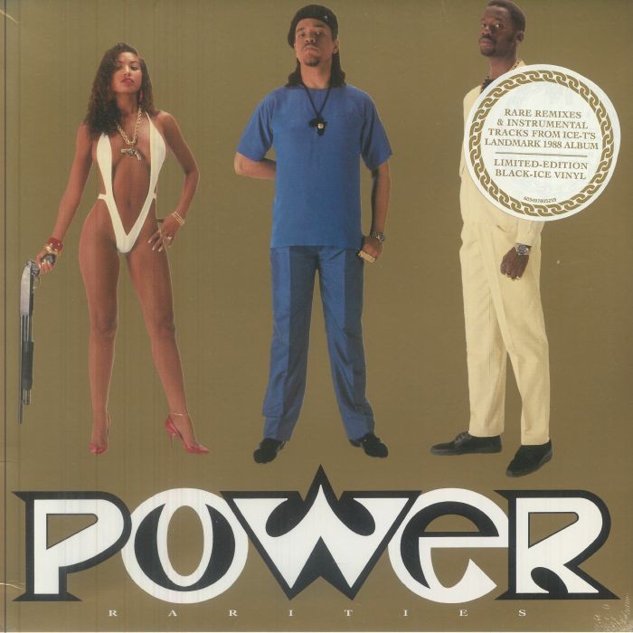 ICE T - Power Rarities - Vinyl (limited black ice vinyl LP)