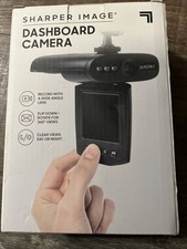 Sharper Image Dashboard Camera with Wide Angle Lens 360 views- Black NIB