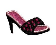 iron on patch applique women's shoes 1 1/2 x 3/4 inch