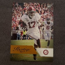 2021 Panini Chronicles Draft Picks Prestige Orange #85 Jaylen Waddle RC Alabama