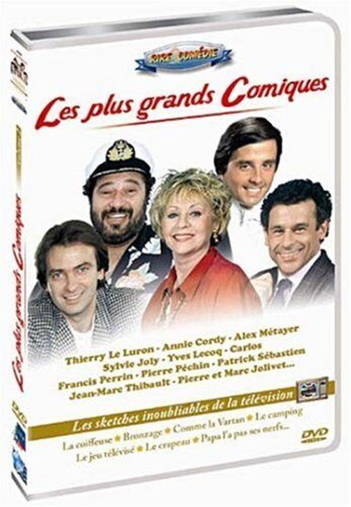 The Greatest Comedians Vol. 2 - New in Blister | Le Luron Thierry Bedos