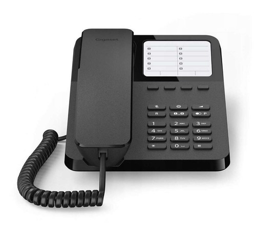 Gigaset DESK 400 - telefon przewodowy, 0,6 kg | Towar B - Zdjęcie 4 z 9
