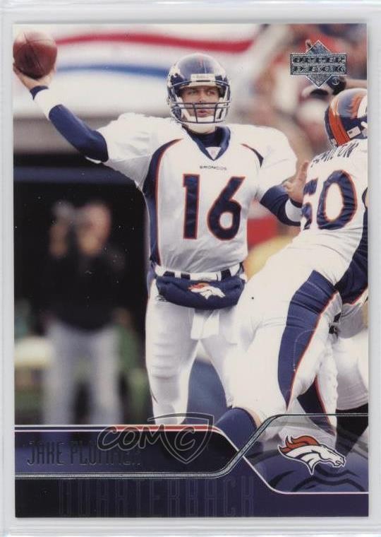 2004 Upper Deck Jake Plummer #59 0f3j