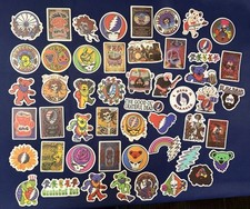 Brand New Trippy Psychedelic GRATEFUL DEAD Rock Band STICKER LOT