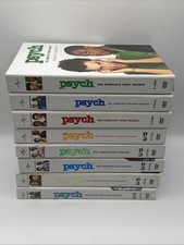 Psych The Complete Series Seasons 1-8 TV Show DVD, Missing 2 Discs- Some New