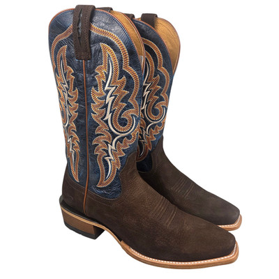 Ariat Futurity Men's Relentless Bama Fury Western Square Toe Boots Brown/Blue