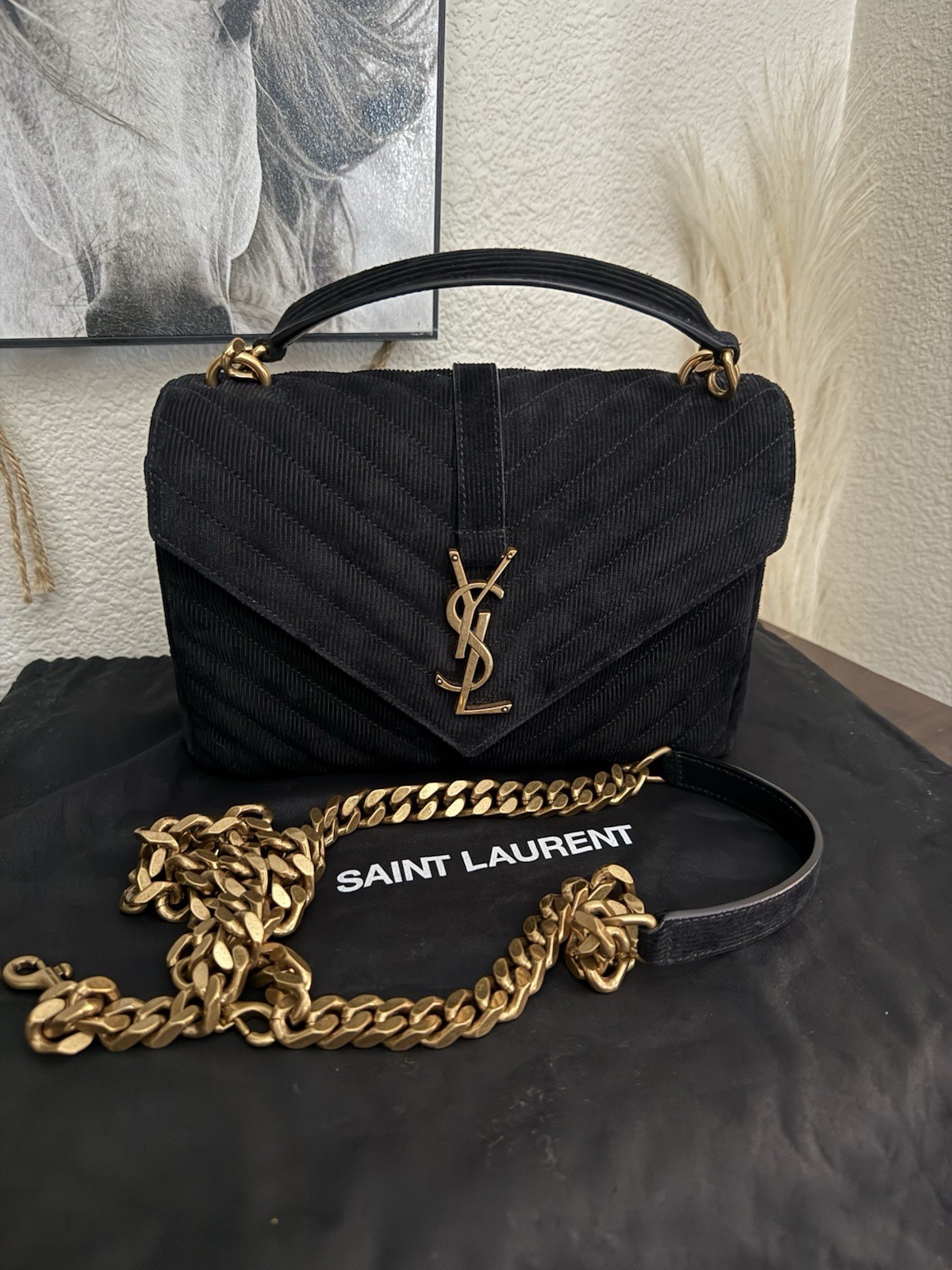 Borsa media college Saint Laurent YSL