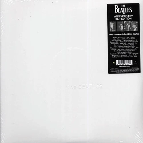 THE BEATLES WHITE ALBUM 50TH ANNIVERSARY STEREO REMIX 2 X 12" VINYL LP SET NEW