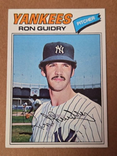 Ron Guidry #656 1977 Topps card