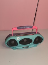 Vintage Retro Kool Shades Port-A-Tunes Stereo Radio Tested  Working