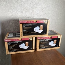 Coflex TLC Two Layer Compression Bandage System Andover Medline Kit NEW 3 Pack