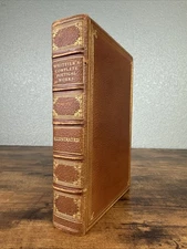 THE COMPLETE POETICAL WORKS OF JOHN GREENLEAF WHITTIER FINE LEATHER BINDING