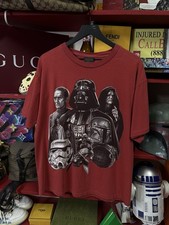 Vintage 90  s Darth Vader T-Shirt Vtg Star Wars Movie Tee Large