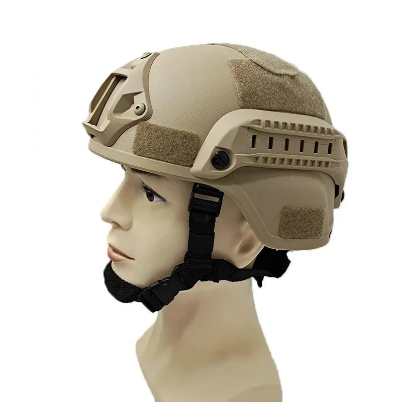 Casco táctico FAST MICH2000 Airsoft paintball equitación equipo de protección ajustable Foto 3 de 4