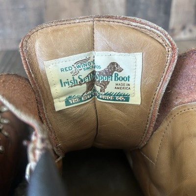 Red Wing 826 Vintage Irish Setter Mountaineering Work Boots  display picture 2